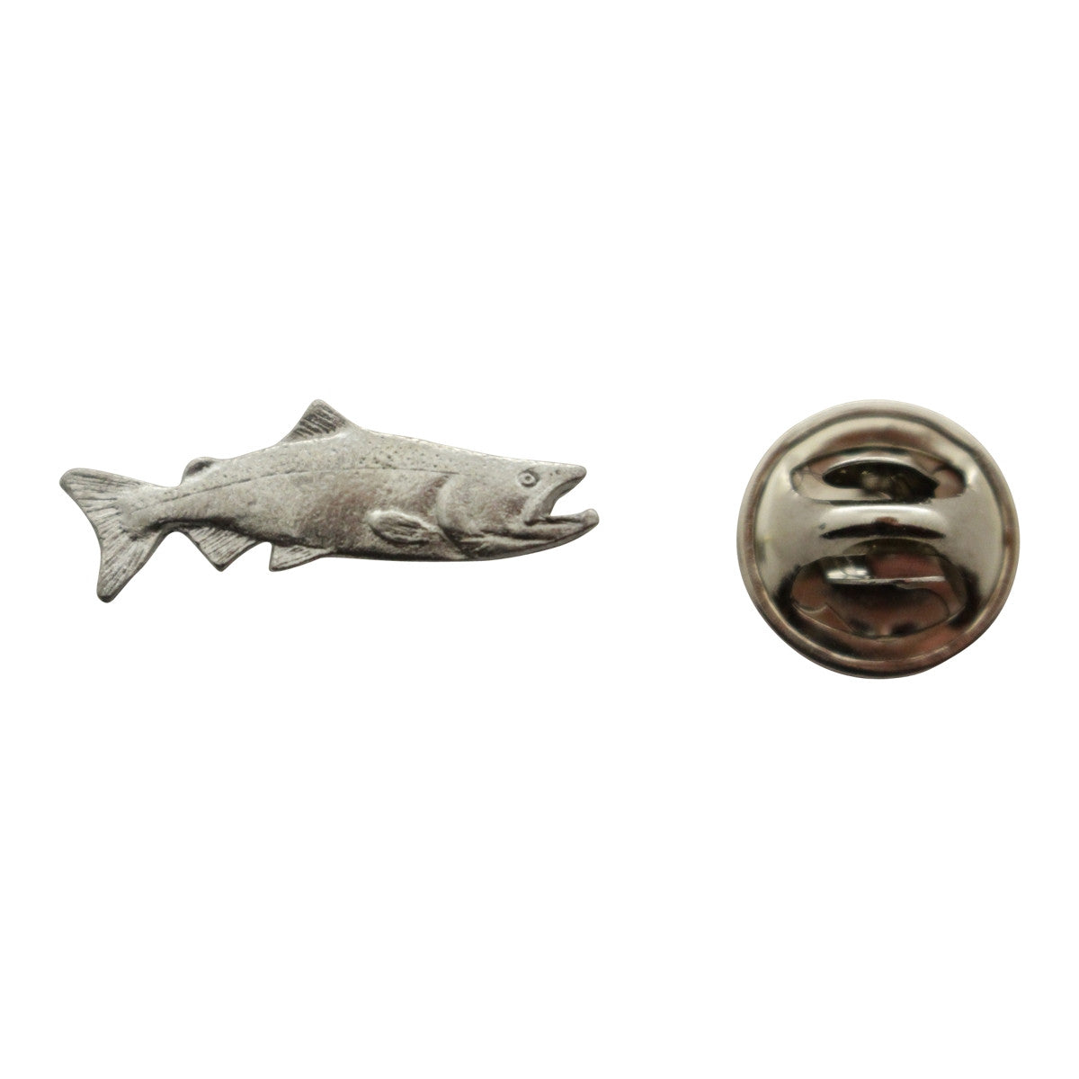 Chinook Mini Pin ~ Antiqued Pewter ~ Miniature Lapel Pin ~ Antiqued Pewter Miniature Lapel Pin ~ Sarah's Treats & Treasures